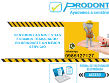 Tablet Screenshot of prodontomed.com